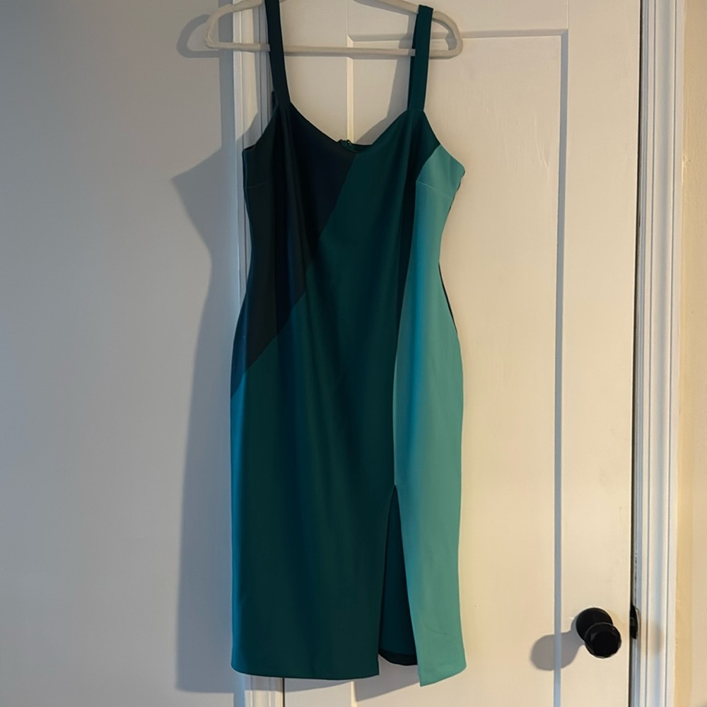 Rachel Roy Multicolor Geometric dress